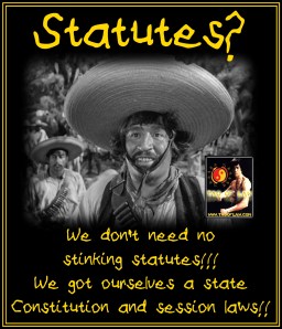 MEME - We Don't Need No Statutes