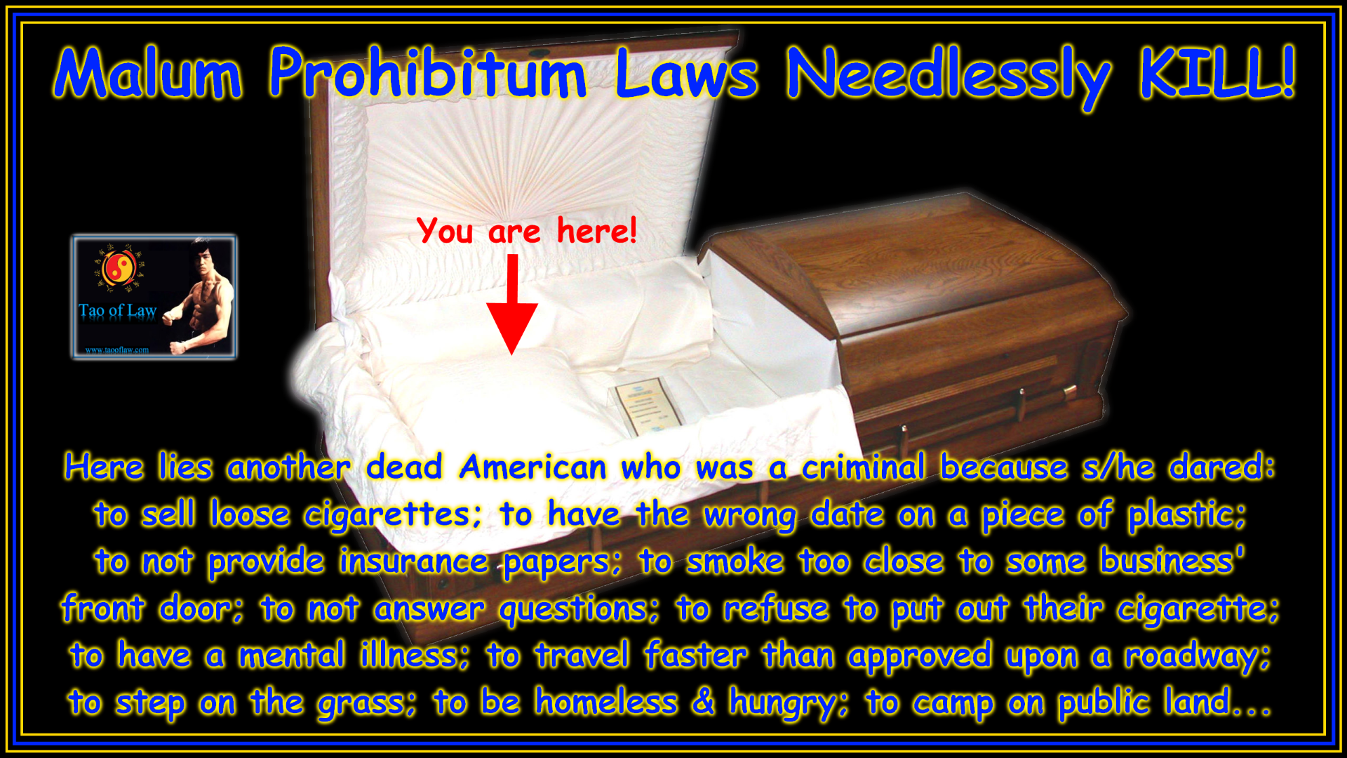 The Impossible Dream: Reasonable Suspicion and Probable Cause in Relation to a Malum Prohibitum Offense.