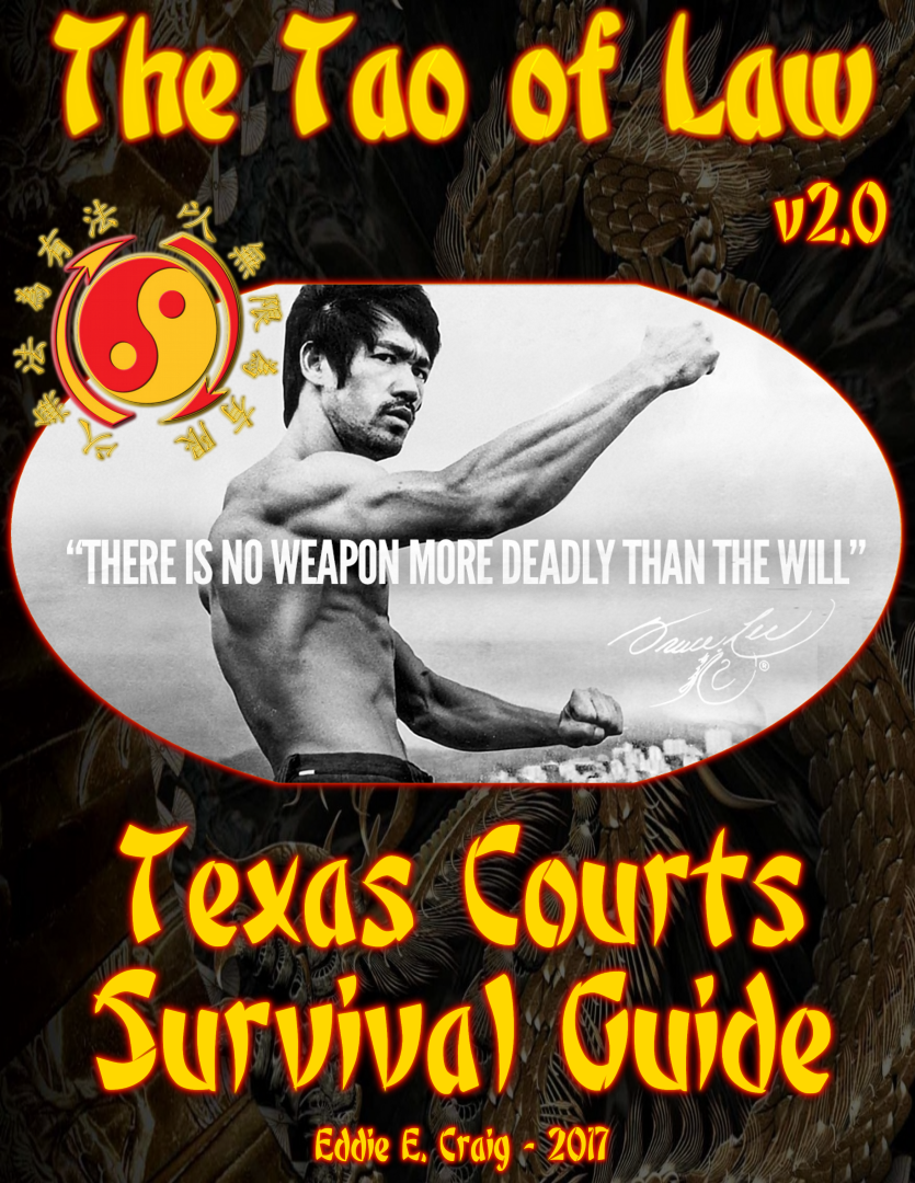 The Tao of Law 2.0 – The Texas Courts Survival Guide