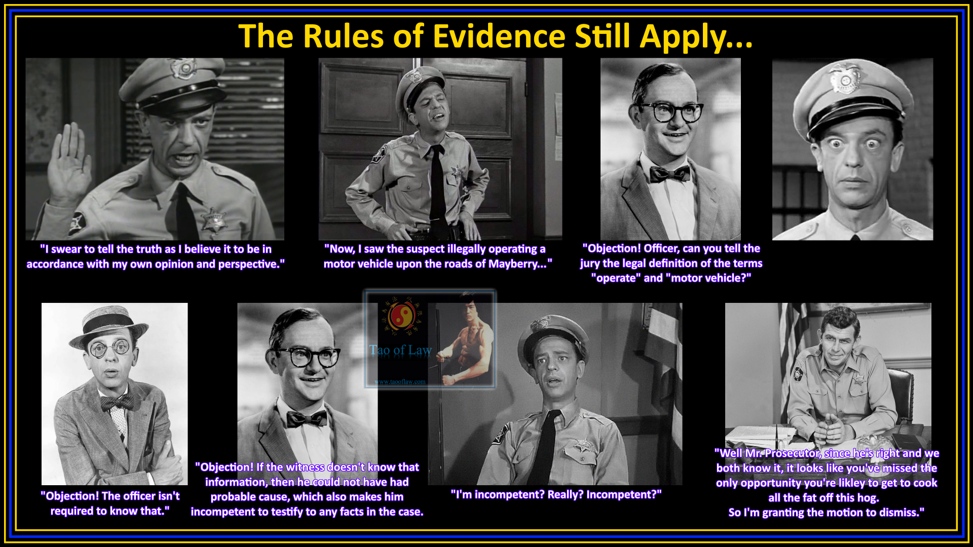 Incompetency or Hearsay, and Does It Matter Under the Rules of Evidence?